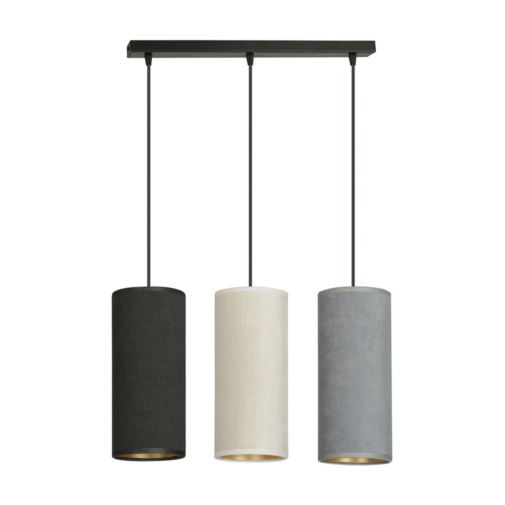 Lampada a sospensione Bente 3 Bl Mix