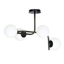Lampada da soffitto Kalf 4A Black