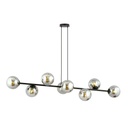 Lampada a sospensione Rossi 8 Bl Grafit