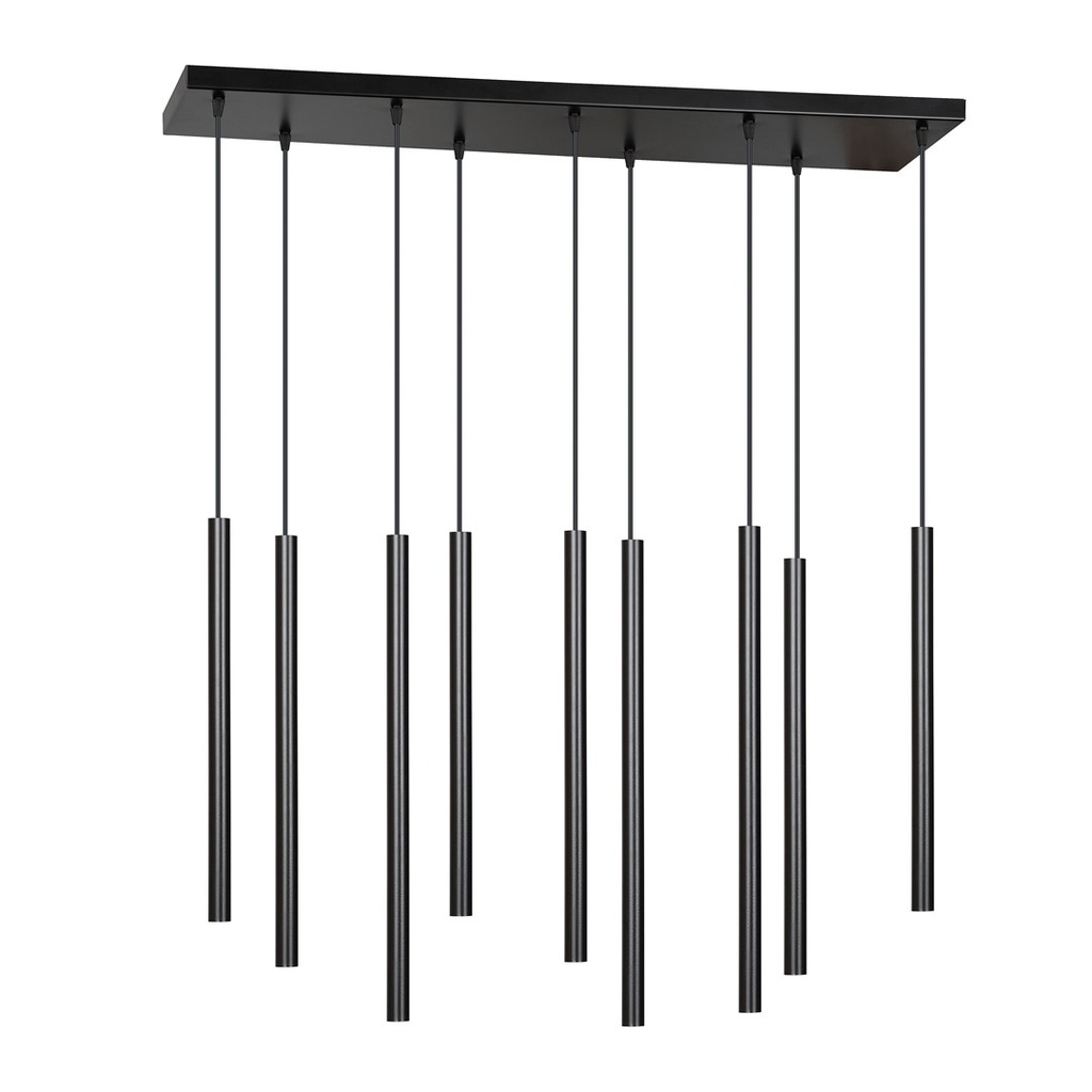 Lampada a sospensione Selter 9 Black