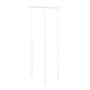 Selter 3 White pendant lamp
