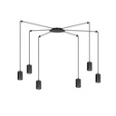 Traker 6 Bl/Black pendant lamp