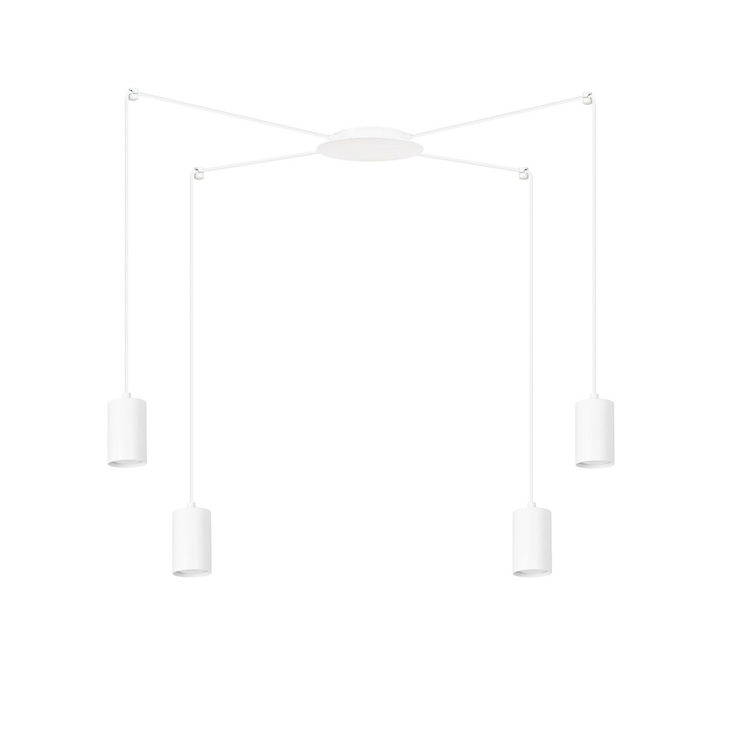 Lampada a sospensione Traker 4 Wh/White