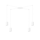 Traker 4 Wh/White pendant lamp