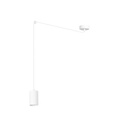 Lampada a sospensione Traker 1 Wh/White