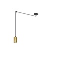 Lampada a sospensione Traker 1 Bl/Gold