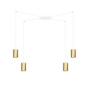 Lampada a sospensione Traker 4 Wh/Gold