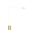 Lampada a sospensione Traker 1 Wh/Gold