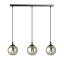Lampada a sospensione Cosmo 3 Bl Grafit