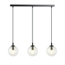 Lampada a sospensione Cosmo 3 Bl Transparent