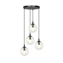 Lampada a sospensione Cosmo 4 Bl Premium Transparent