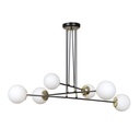 Lampe suspendue noire Ognis 6