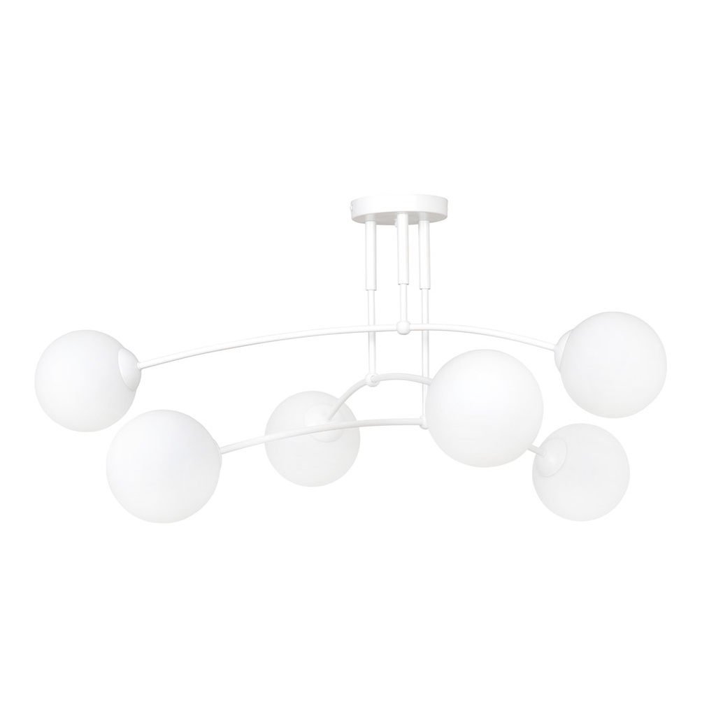 Lampada da soffitto Pregos 6 White