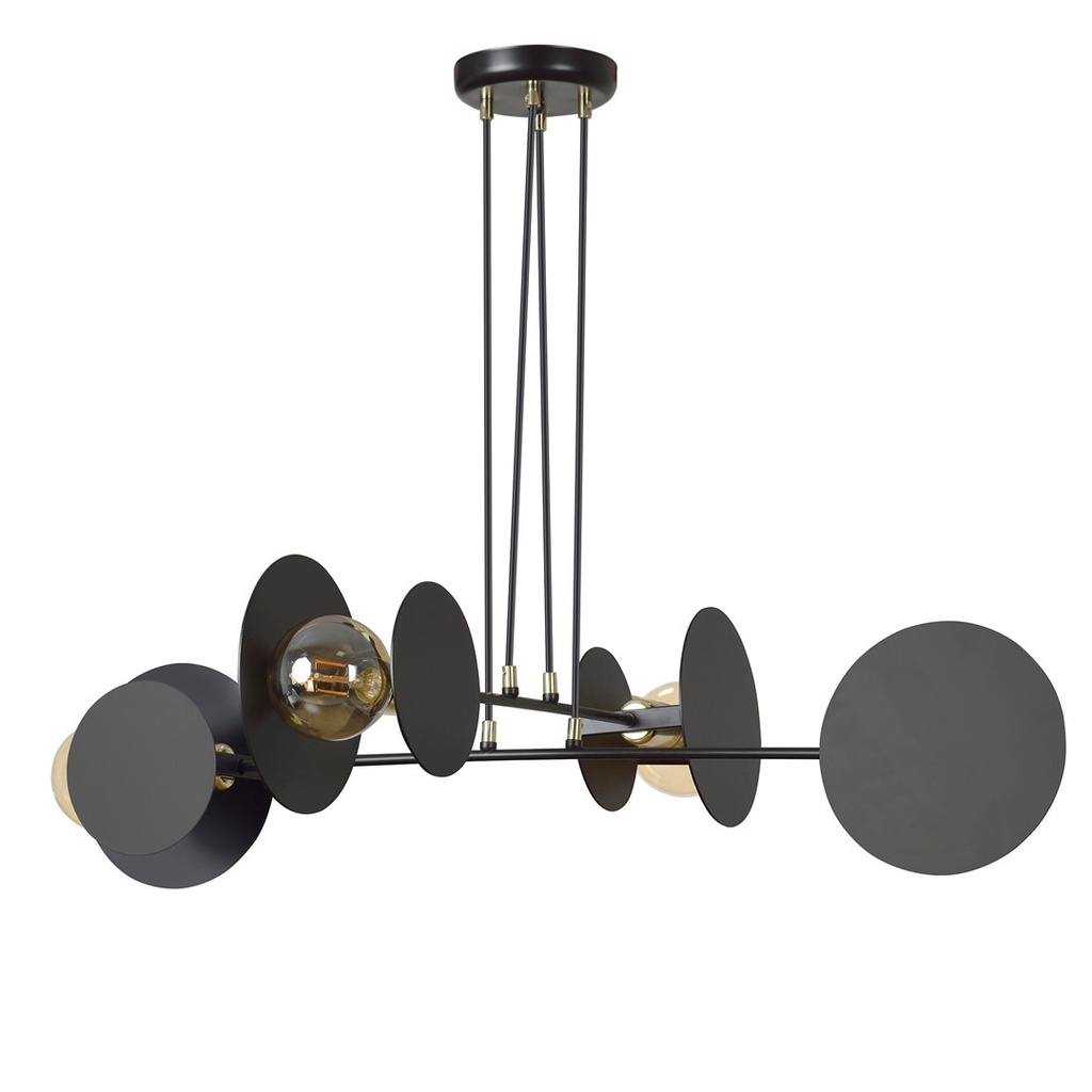 Lampada a sospensione Idea 4 Black