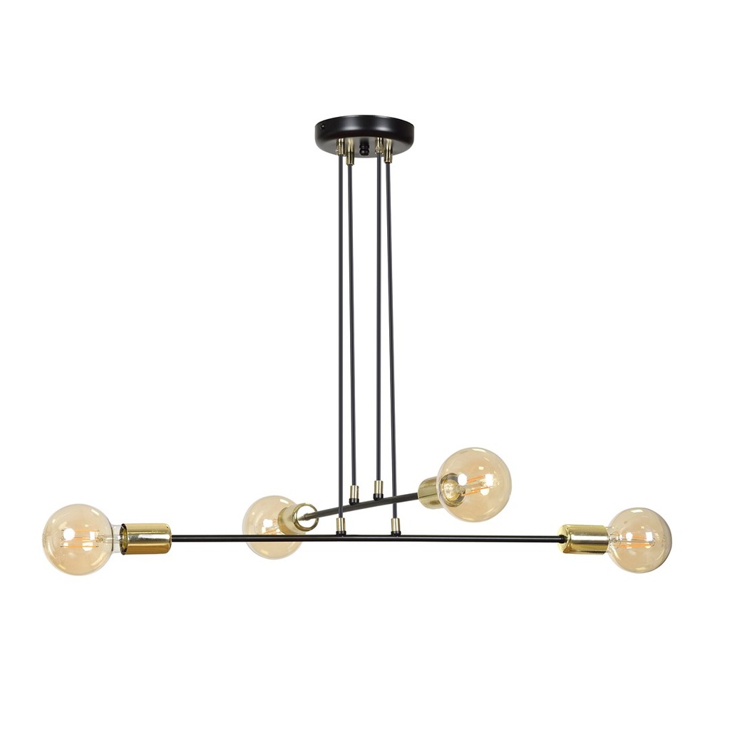 Lampada a sospensione Vesio 4 Black