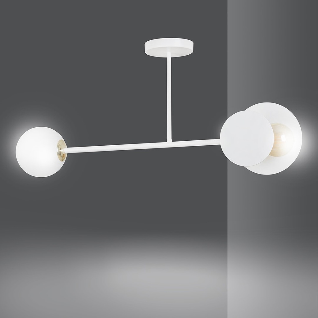 Lampada da soffitto Minerva 2 White