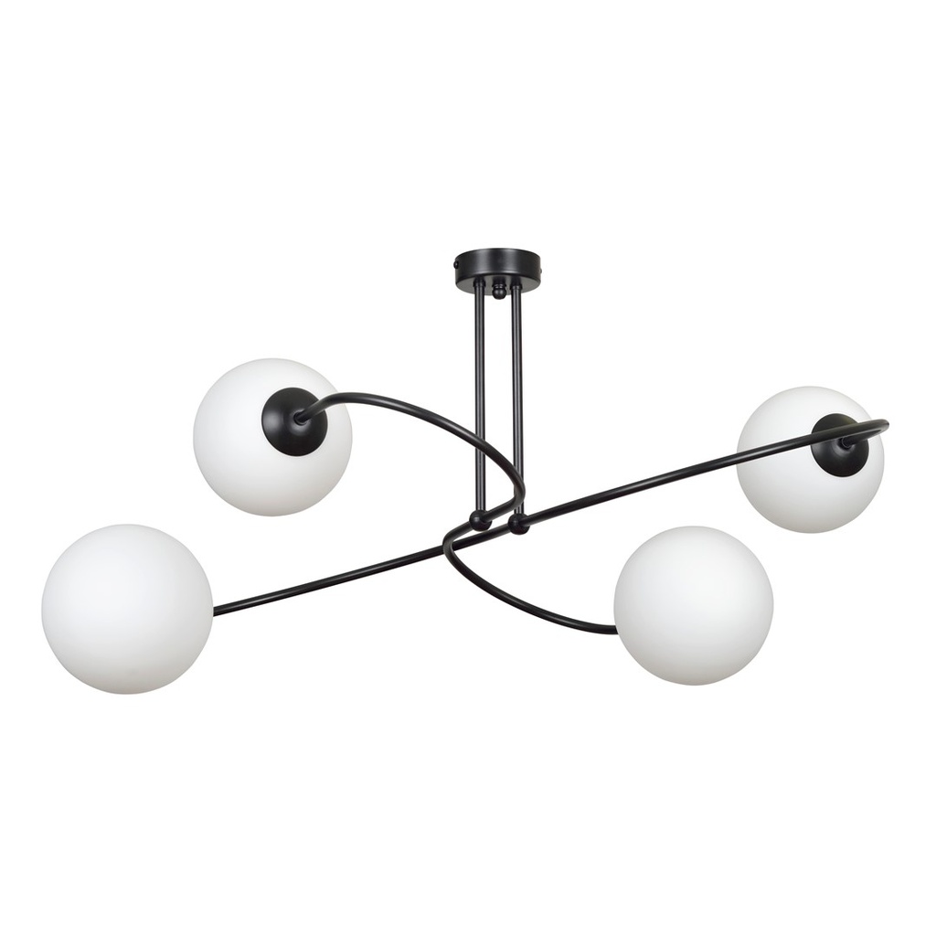 Lampada da soffitto Selbi 4 Black