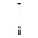 Lampada a sospensione Akari 1 Black