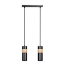 Lampada a sospensione Akari 2 Black