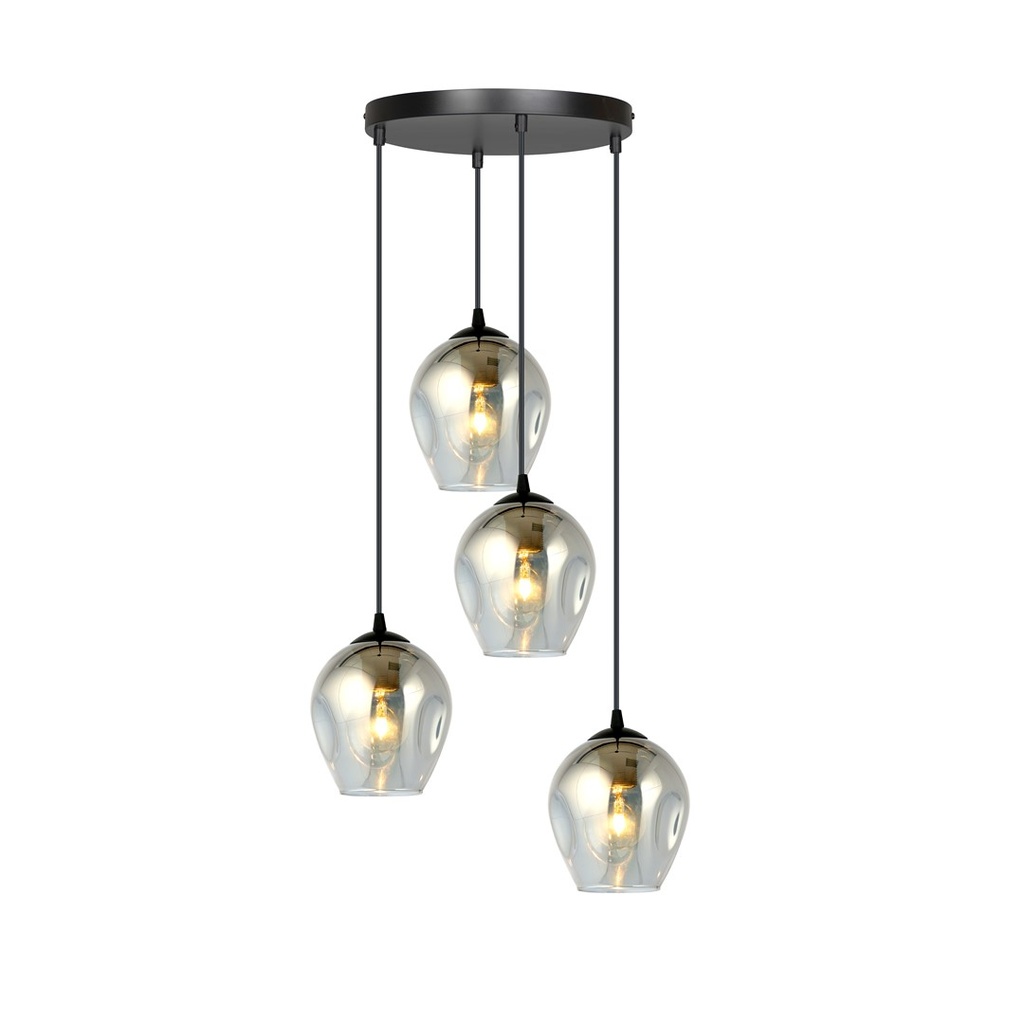 Lampada a sospensione Istar 4 Bl Premium Grafit