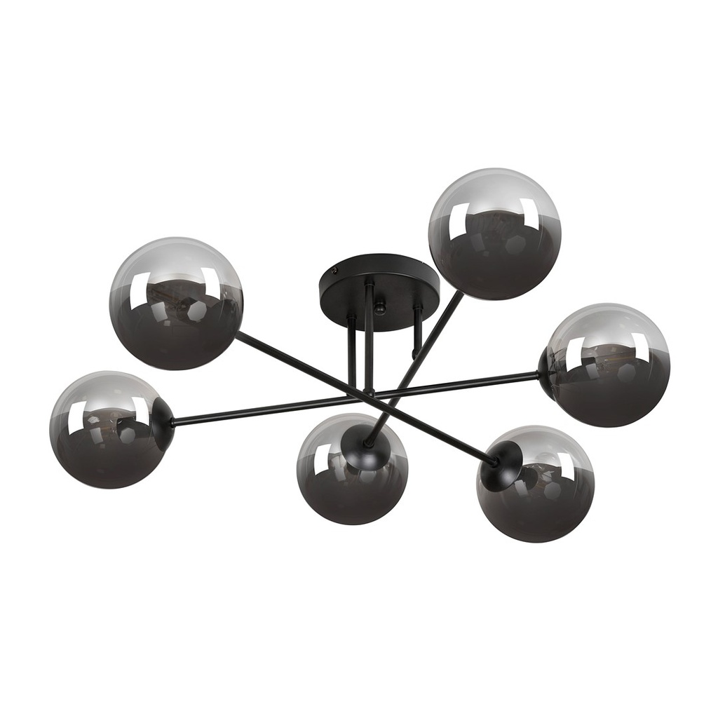 Lampada da soffitto Brendi 6B Bl Grafit
