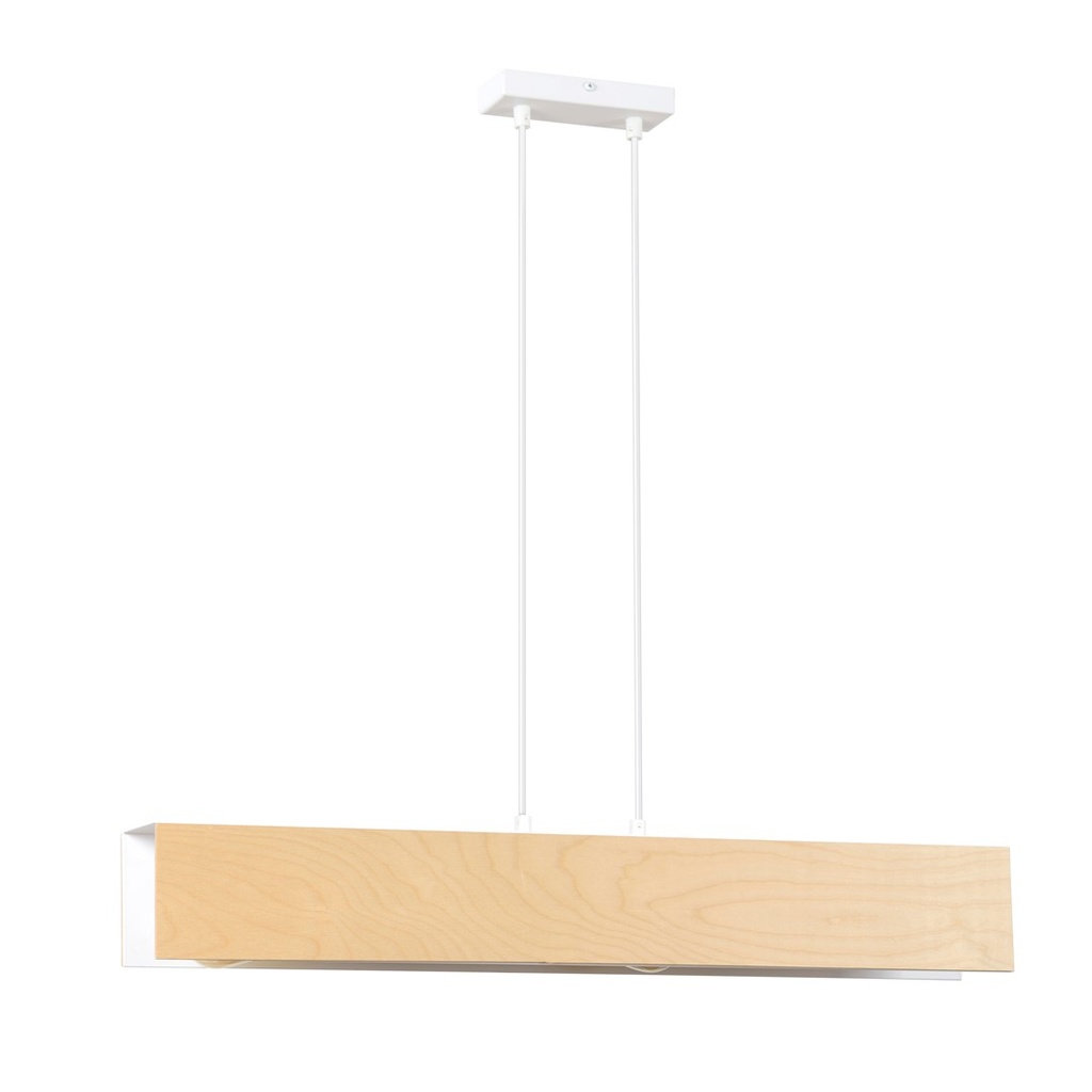 Carlo 3 White pendant lamp