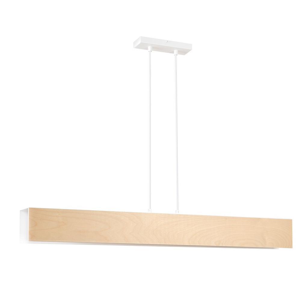 Lampada a sospensione Carlo 4 White