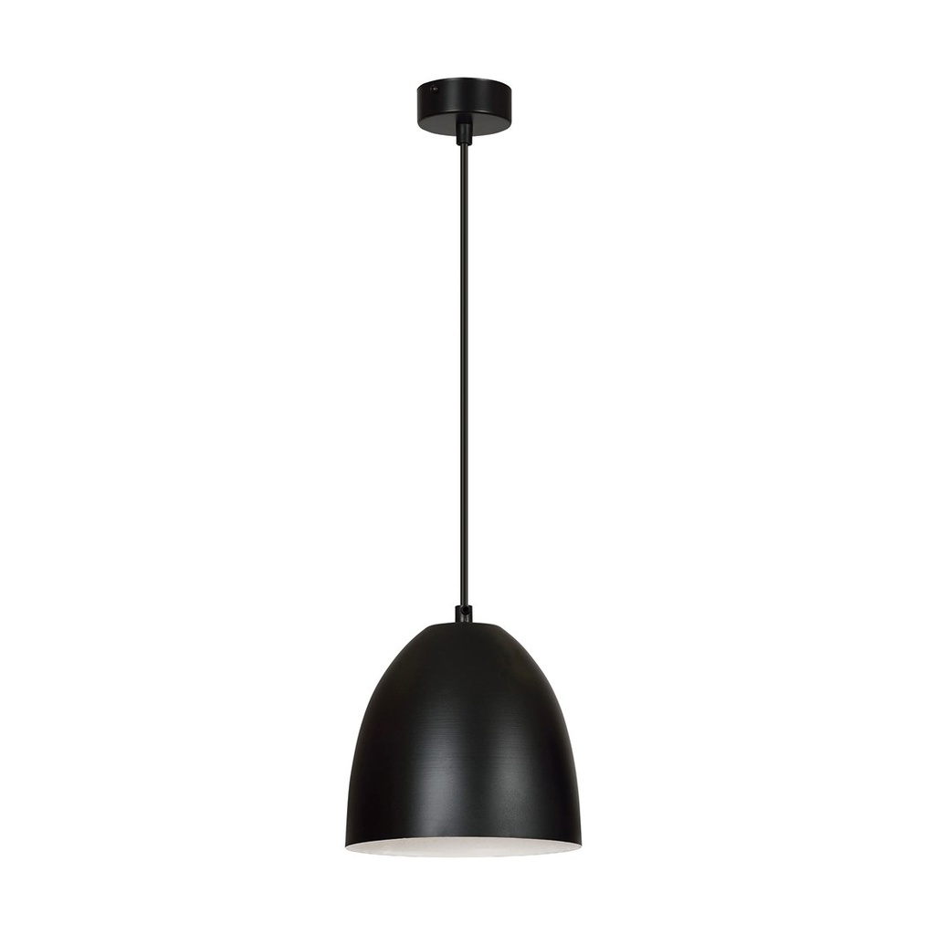 Lenox 1 Black / White pendant lamp