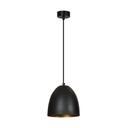 Lampada a sospensione Lenox 1 Black / Gold