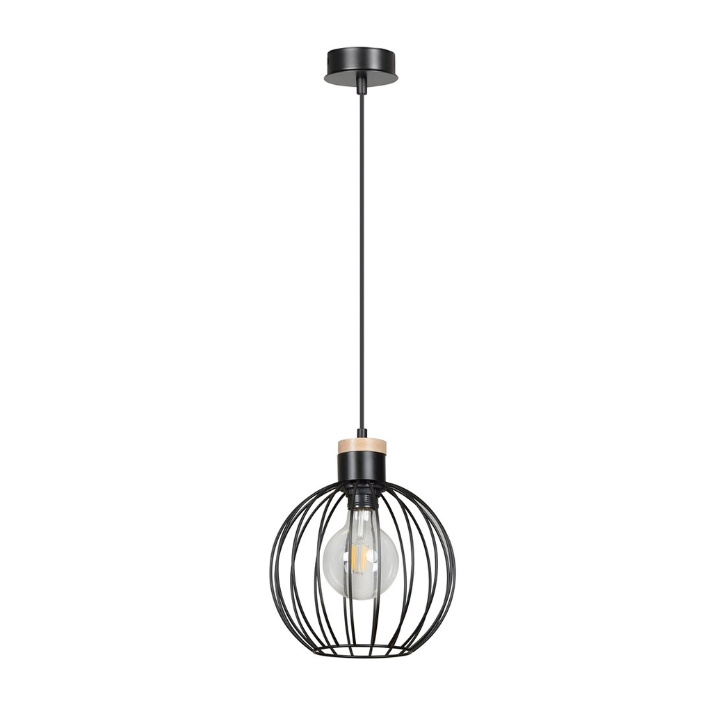 Lampada a sospensione Barbado 1 Black