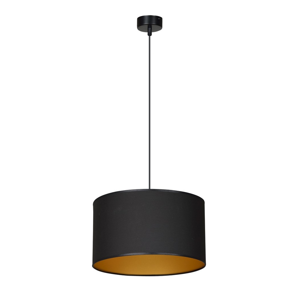 Roto 1 Bl Black/Gold pendant lamp