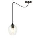 Lampada a sospensione Level 1 Bl Transparent