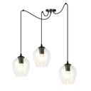 Lampada a sospensione Level 3 Bl Transparent