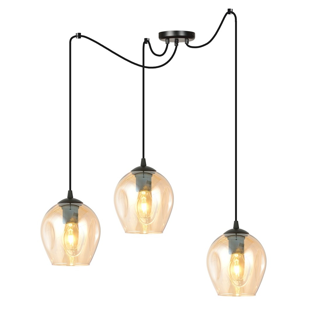 Lampada a sospensione Level 3 Bl Miodowy