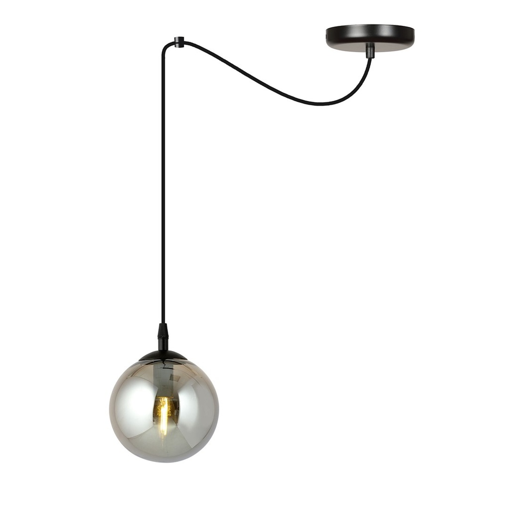 Lampada a sospensione Gigi 1 Bl Grafit