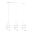 Lampada a sospensione Saga 3 White