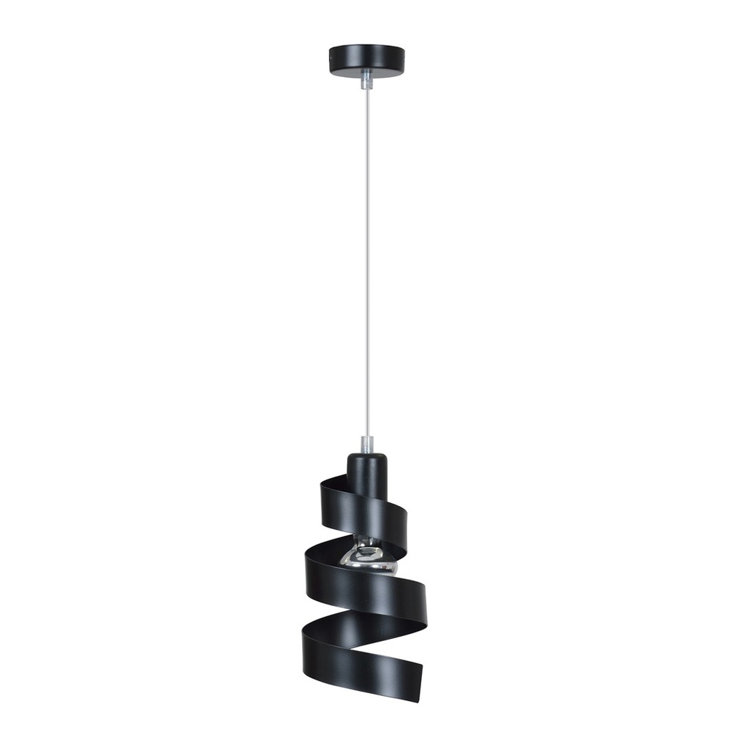 Lampada a sospensione Saga 1 Black