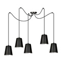 Link 5 Black / White pendant lamp
