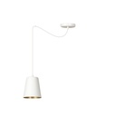 Link 1 White / Gold pendant lamp