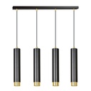 Lampada a sospensione Kibo 4 Bl/Gold