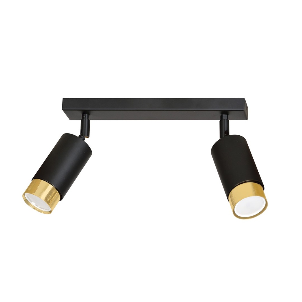 Lampada da soffitto Hiro 2 Bl/Gold