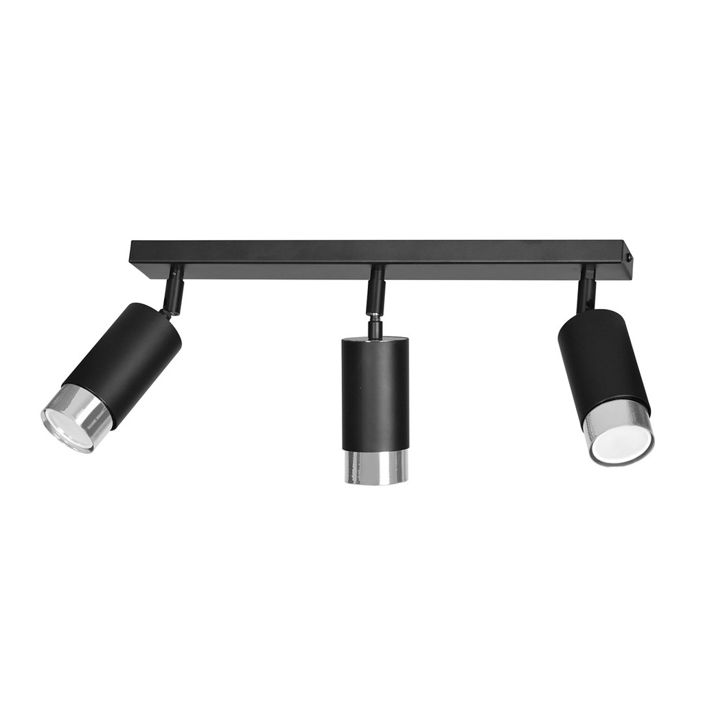 Lampada da soffitto Hiro 3 Bl/Chrome
