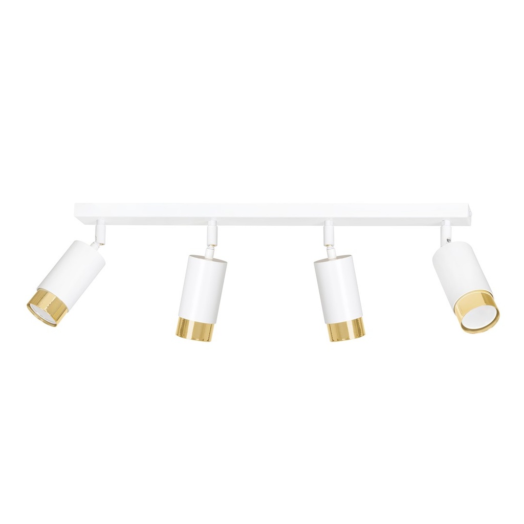 Lampada da soffitto Hiro 4 Wh/Gold