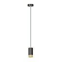 Lampada a sospensione Fumiko 1 Bl/Gold