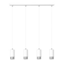 Lampada a sospensione Fumiko 4 Wh/Chrome