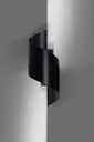 Lampada da parete Spiner Black