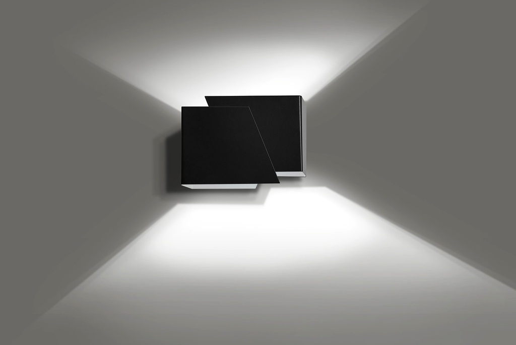 Lampada da parete Frost Black