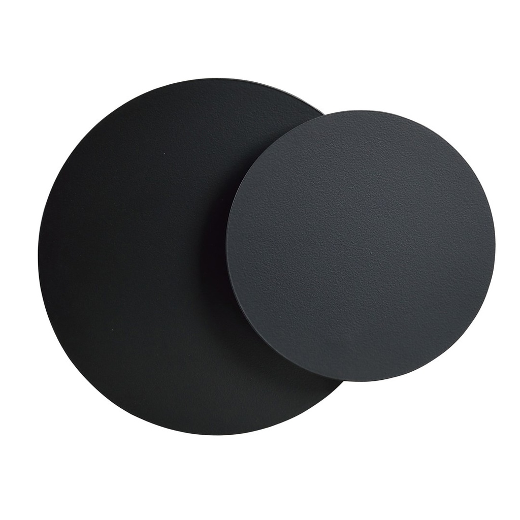 Circle 1C Black wall lamp