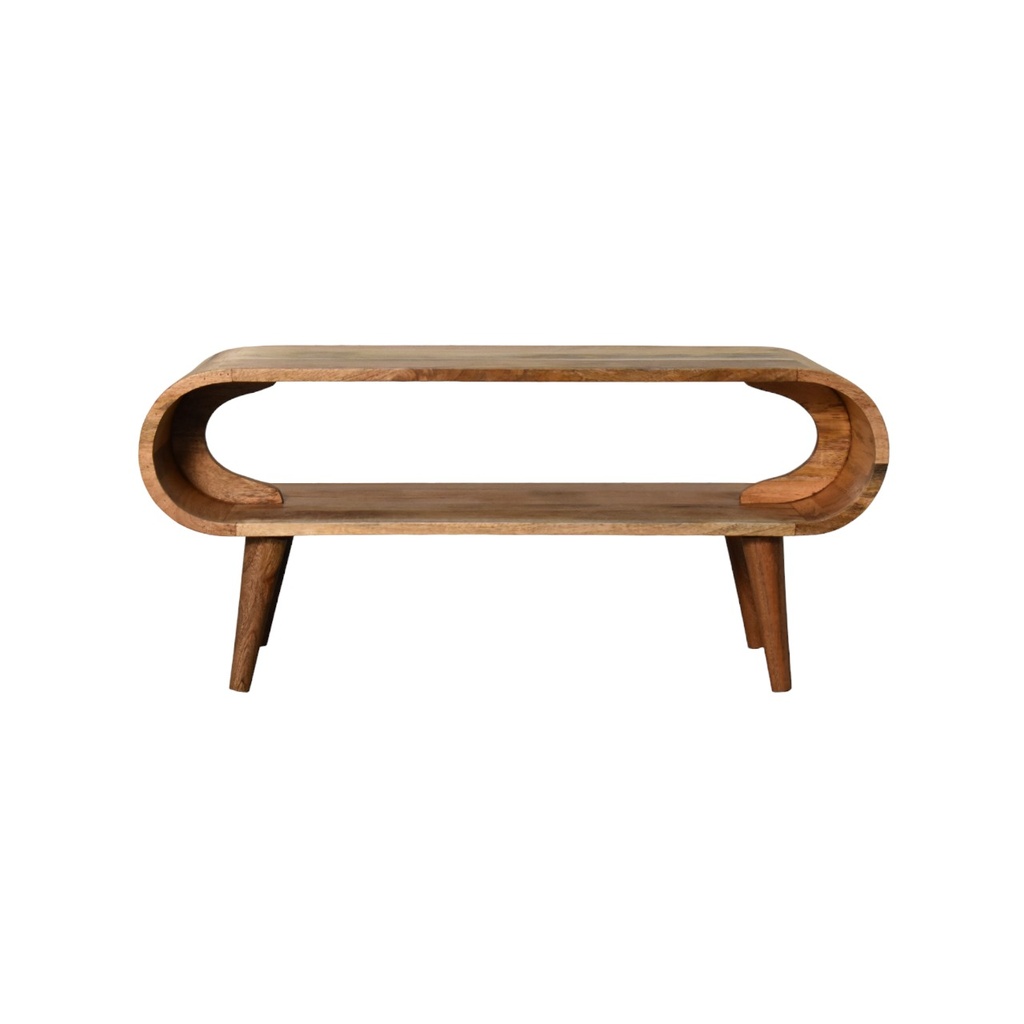 [IN3619] Amaya Nordic Style Oak-ish Coffee Table