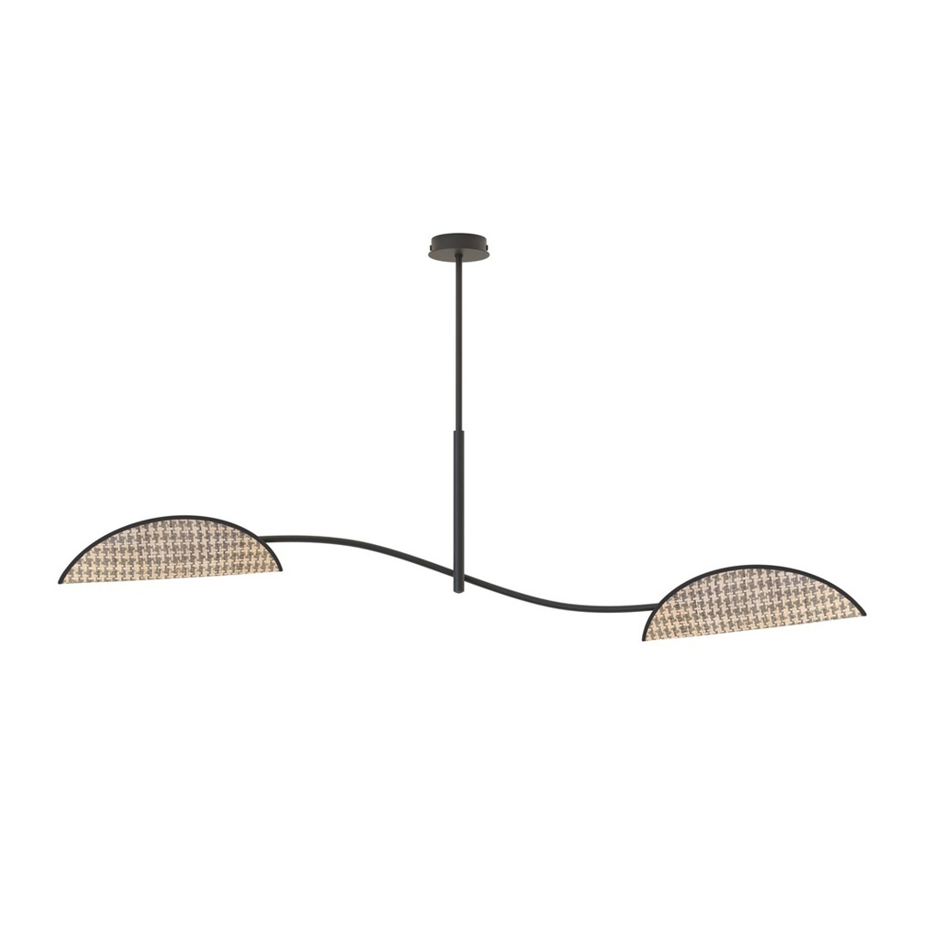 [1463/2] LOTUS 2 BL NATURALE Lampada da Soffitto 